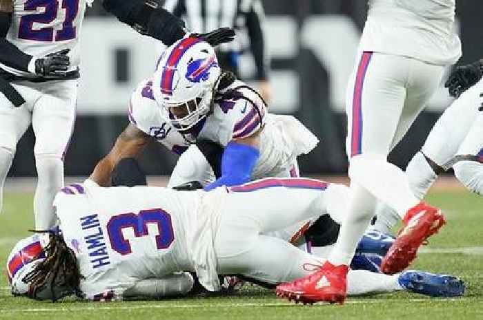 BREAKING NFL star Damar Hamlin 'awake' after horrifying cardiac arrest mid-game