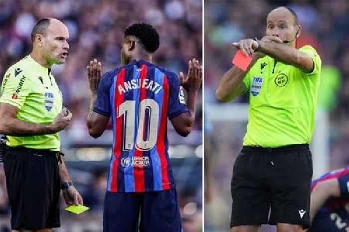 'Messi fanboy' World Cup ref frozen out of La Liga matches after dishing out 18 cards