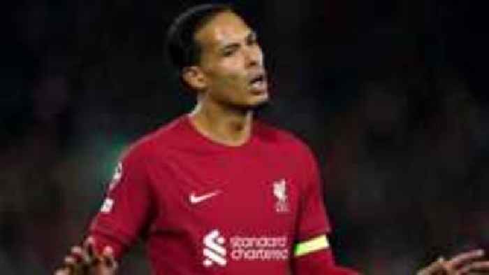Liverpool's Van Dijk out 'for more than a month'