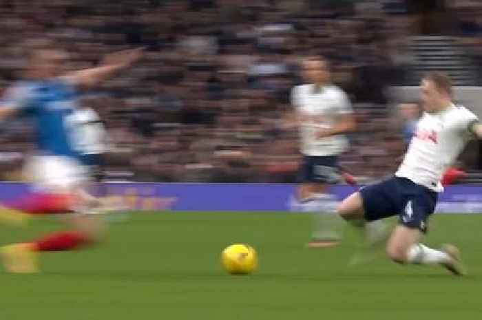 Spurs fans baffled as star isn't sent off 'for as clear a red as you'll see' v Portsmouth