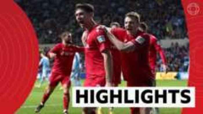 Wrexham shock Coventry in seven-goal FA Cup thriller