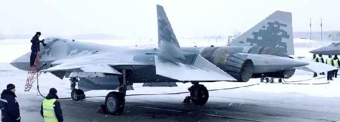 Russia Completes Latest Su-57 Felon Stealth Fighter Deliveries, NATO Probably Indifferent