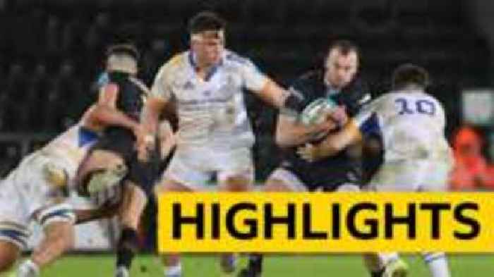 URC highlights: Ospreys 19-24 Leinster