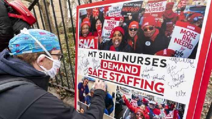 Nurses Go On Strike At 2 New York City Hospitals