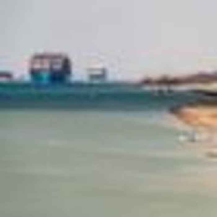 Ukraine grain ship runs aground in Suez Canal