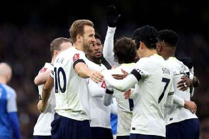 Tottenham's next six games compared to Arsenal, Man City, Man Utd, Newcastle and Liverpool