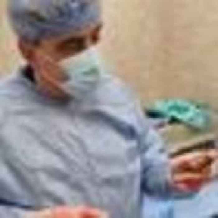 Surgeon removes 'live grenade' from inside Ukrainian soldier's body
