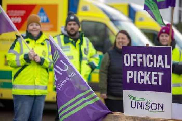 Bristol paramedics describe pay and conditions for ambulance workers 'absolute disgrace' as thousands strike