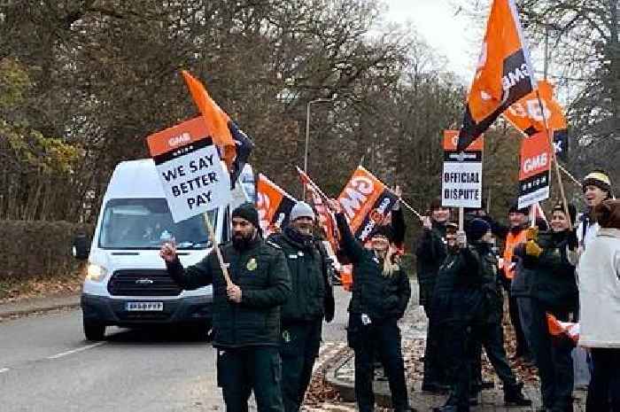 Live updates as ambulance workers in Leicestershire strike for second time