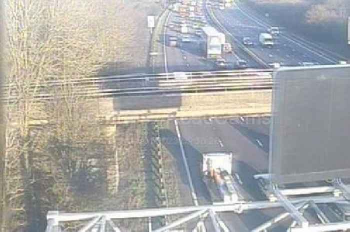 Live M1 updates as drivers face delays after incident between junction 28 and junction 29