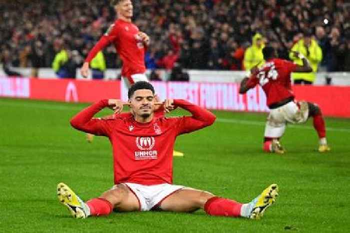 Footage of Nottingham Forest and Wolves clash as Morgan Gibbs-White sparks melee