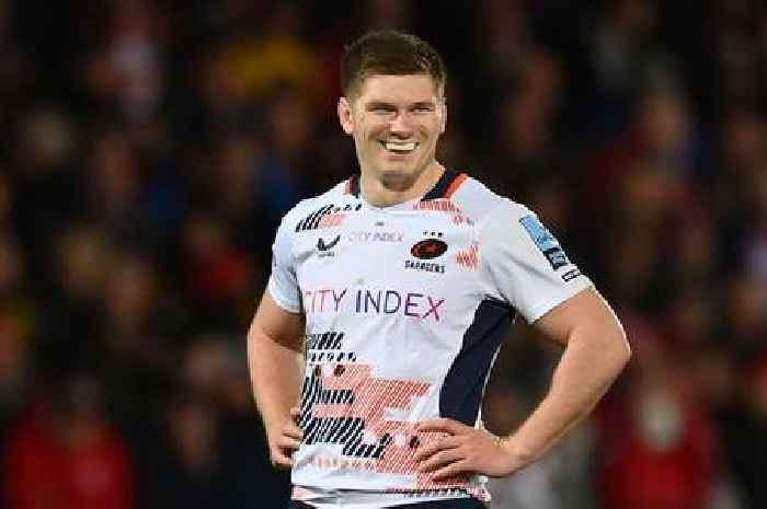 Good behaviour sees England star Owen Farrell receive reduced ban for high tackle against Gloucester