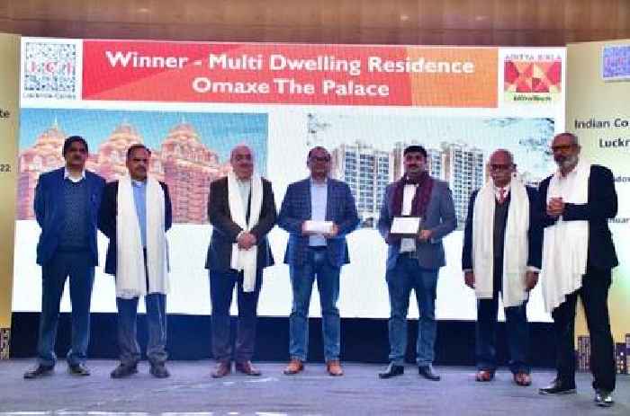 The Palace by Omaxe Wins Multi Dwelling Residence Award by ICI (Lucknow) Ultratech Awards