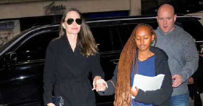 Doting Mom Angelina Jolie Treats Zahara To NYC Shopping Spree Before Returning To College