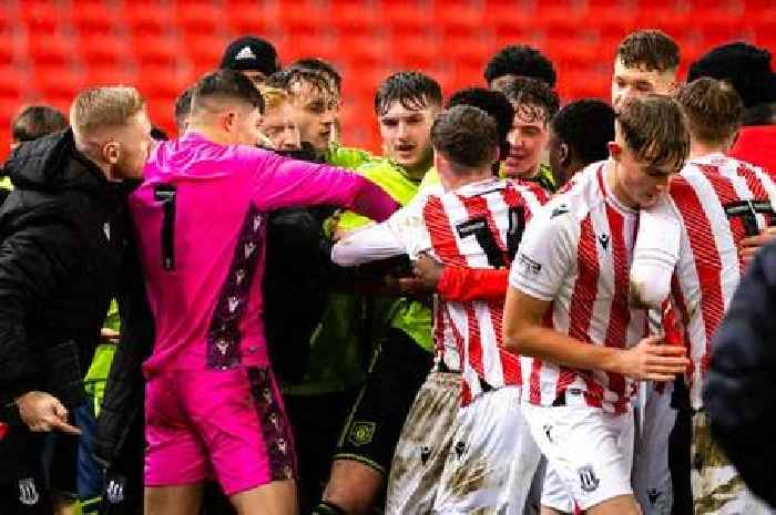 Stoke City boss excited by teenage striker as he watches Youth Cup win over Man United