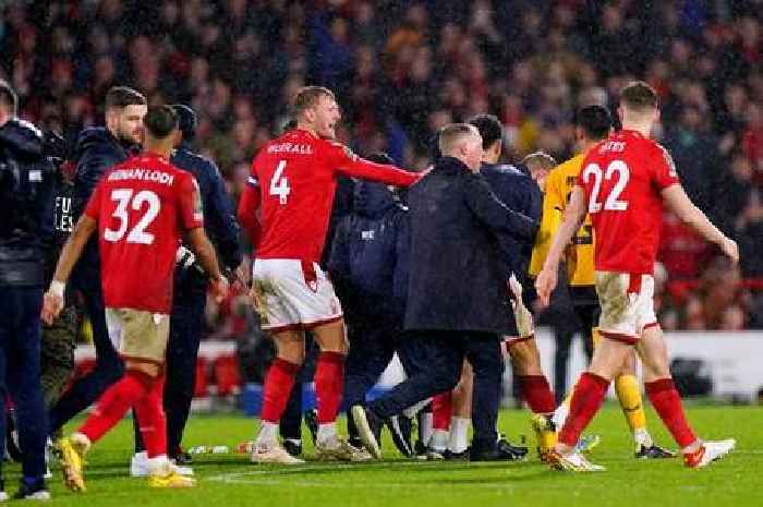 FA 'reviewing' Nottingham Forest vs Wolves mass brawl