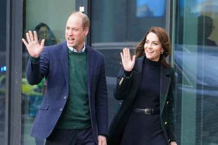 Prince William and Kate Middleton quizzed about Harry book as they step out together