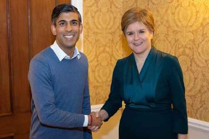 Rishi Sunak hopes to 'strengthen relationship' with Nicola Sturgeon after meeting in Scotland