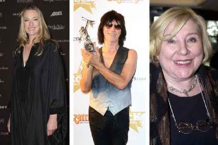 Celebrities who have died in 2023 including Jeff Beck and Tatjana Patitz