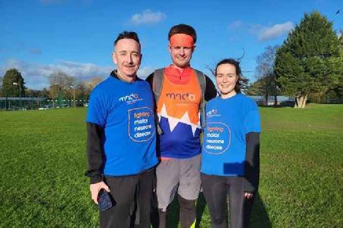 Humberside dad runs 14 miles for 14 days in aid of motor neurone disease