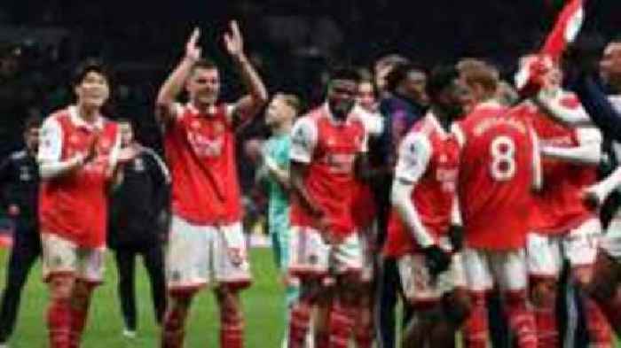 Arsenal fans dreaming of title after mature derby win