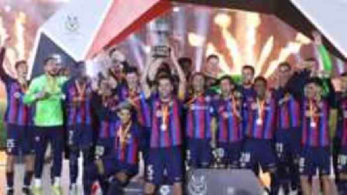 Gavi stars in Barcelona's Super Cup win over Real