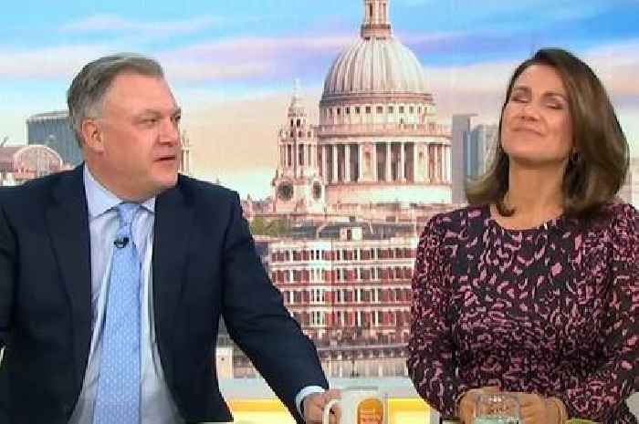 Ed Balls halts ITV Good Morning Britain to correct Susanna Reid remark