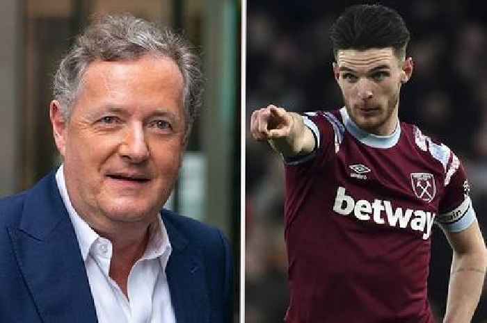 Cringe Piers Morgan tells Declan Rice ‘he’ll be loved’ at Arsenal after chat in his DMs