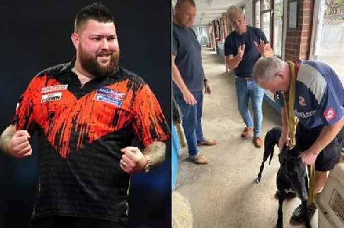 Wayne Mardle steps up search for 'I can't spake' greyhound he will own with Michael Smith