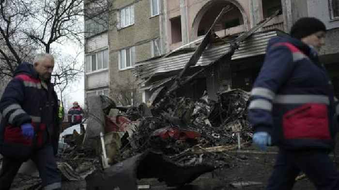 Ukraine interior minister, others killed in helicopter crash