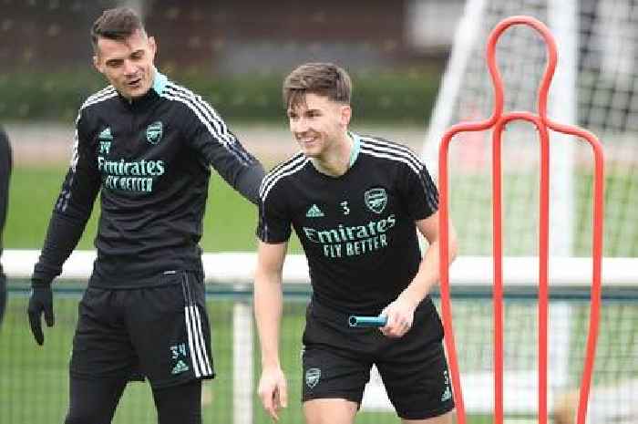 Why Kieran Tierney was behind Mikel Arteta and Granit Xhaka viral Arsenal moment at Tottenham