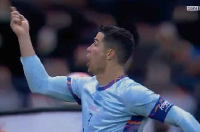 Fans call Cristiano Ronaldo 'shameless' after Siu celebration in friendly vs Lionel Messi