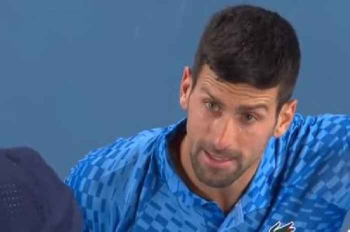 Novak Djokovic claims tennis fan is 'drunk out of his mind' in repeat of Nick Kyrgios incident