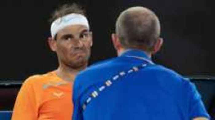 Nadal out for six to eight weeks with hip injury