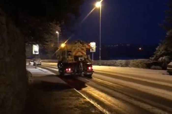 'Major gritting operation' underway in North Staffordshire after Arctic blast