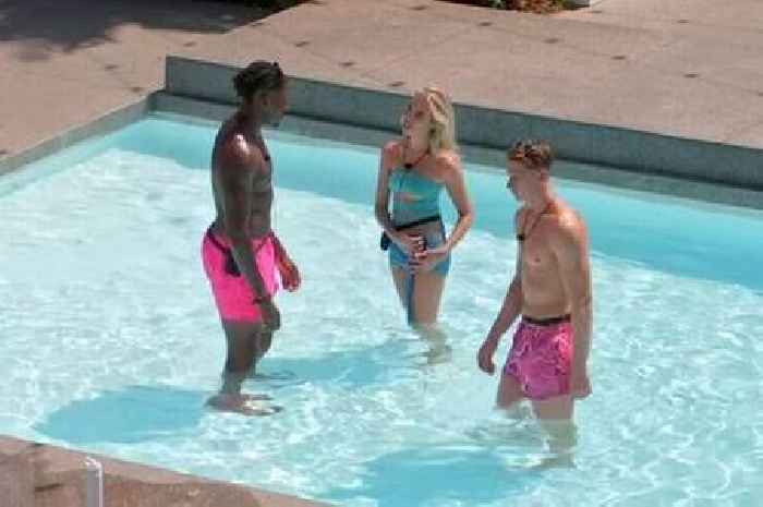 Love Island viewers distracted as they spot 'weird' detail in swimming pool