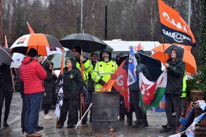 Over 1,000 ambulance workers in Wales strike today
