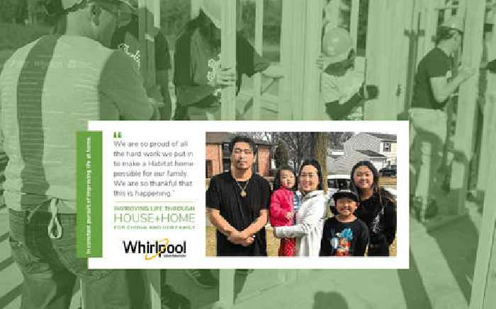 Family Finds Hope for the Future Through Habitat for Humanity's BuildBetter With Whirlpool