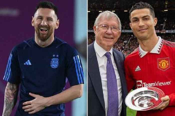 Sir Alex Ferguson reckons Ronaldo could score a hat-trick for Doncaster - unlike Messi