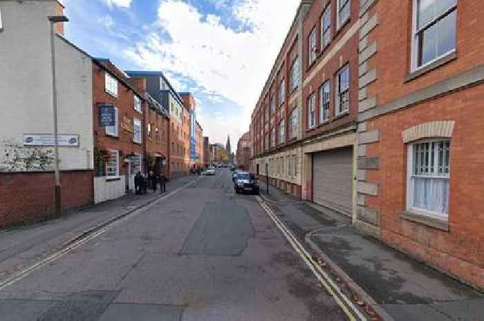 Man in hospital and street taped-off after early-morning assault in Leicester city centre