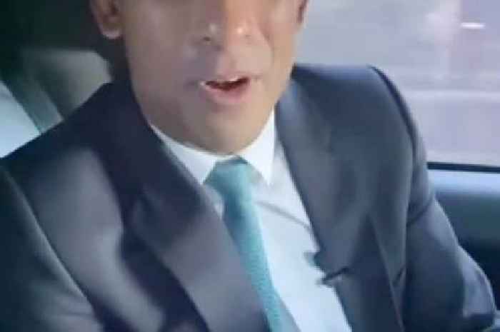 Prime Minister Rishi Sunak given fixed penalty notice for failing to wear seatbelt