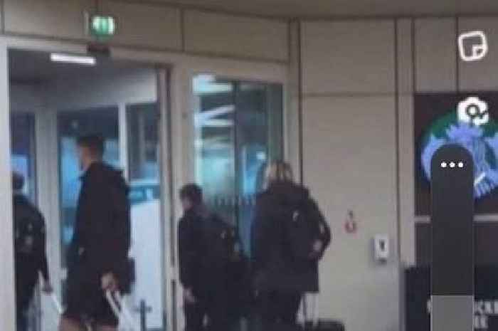Todd Cantwell jets in for Rangers medical as Norwich City midfielder is snapped at Glasgow Airport