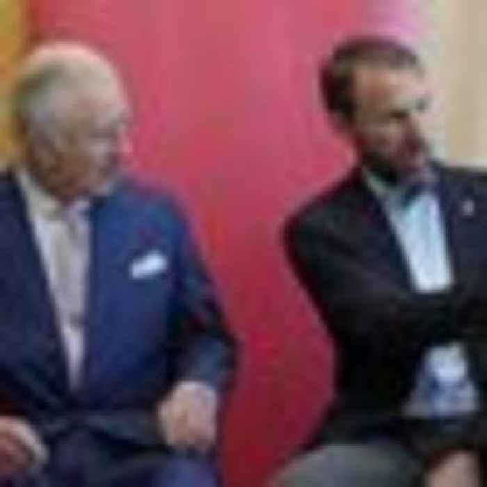 King meets Gareth Southgate and cracks jokes at world's biggest Corn Flake factory