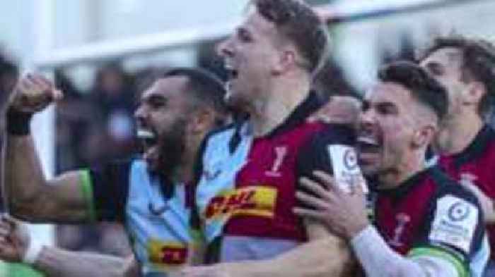 Quins beat Sharks to reach Champions Cup last 16