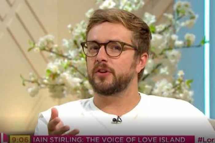 Love Island's Iain Sterling in awkward exchange with GMB host Ed Balls about Maya Jama