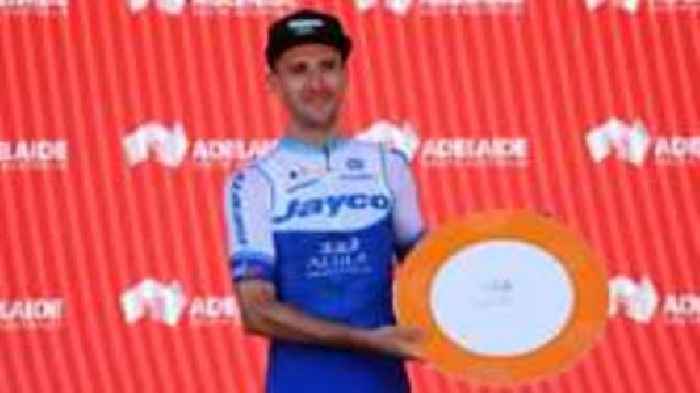 Yates finishes second at Santos Tour Down Under