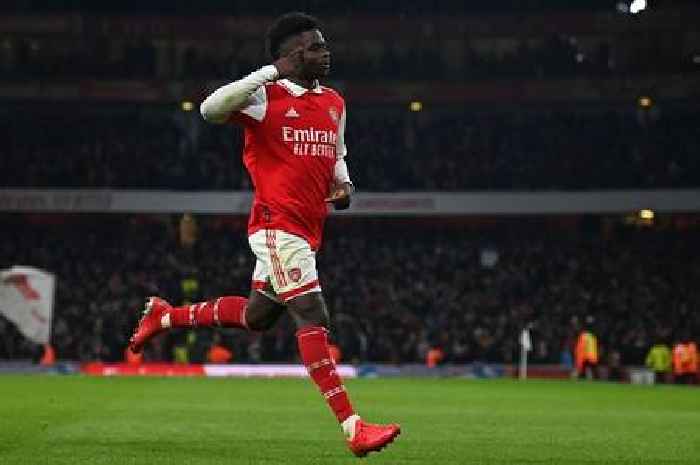 Bukayo Saka sends Marcus Rashford perfect Arsenal reply to Man United goal with iconic celebration