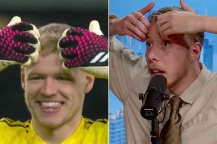 Aaron Ramsdale's weird Arsenal celebration in Man Utd win was dare from YouTubers