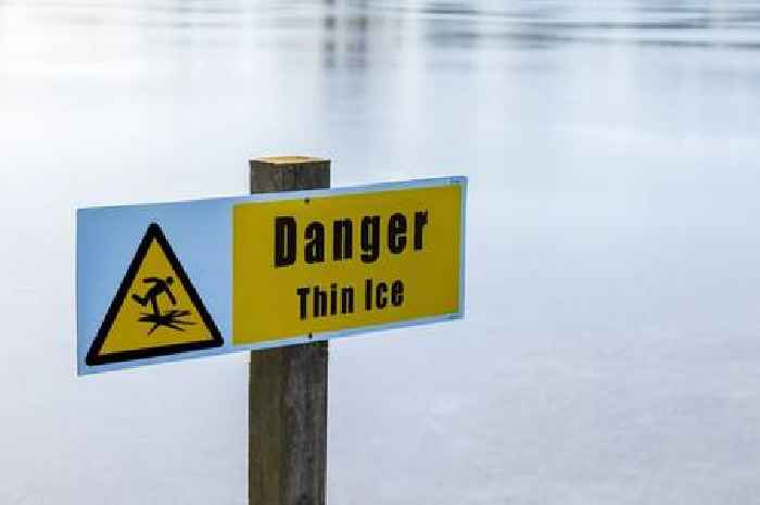 Teenager hospitalised after becoming trapped on frozen Leytonstone pond with dog