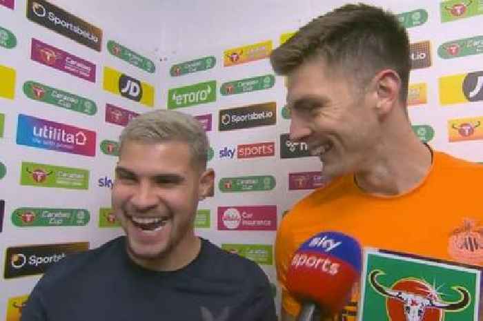 Adorable Bruno Guimaraes calls Nick Pope 'world's best keeper' and leaves fans 'crying'